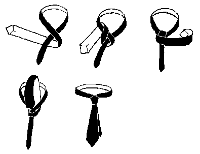Kort Bred/Short Wide/Single Windsor knot