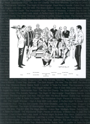 Modesty Blaise Companion - Back